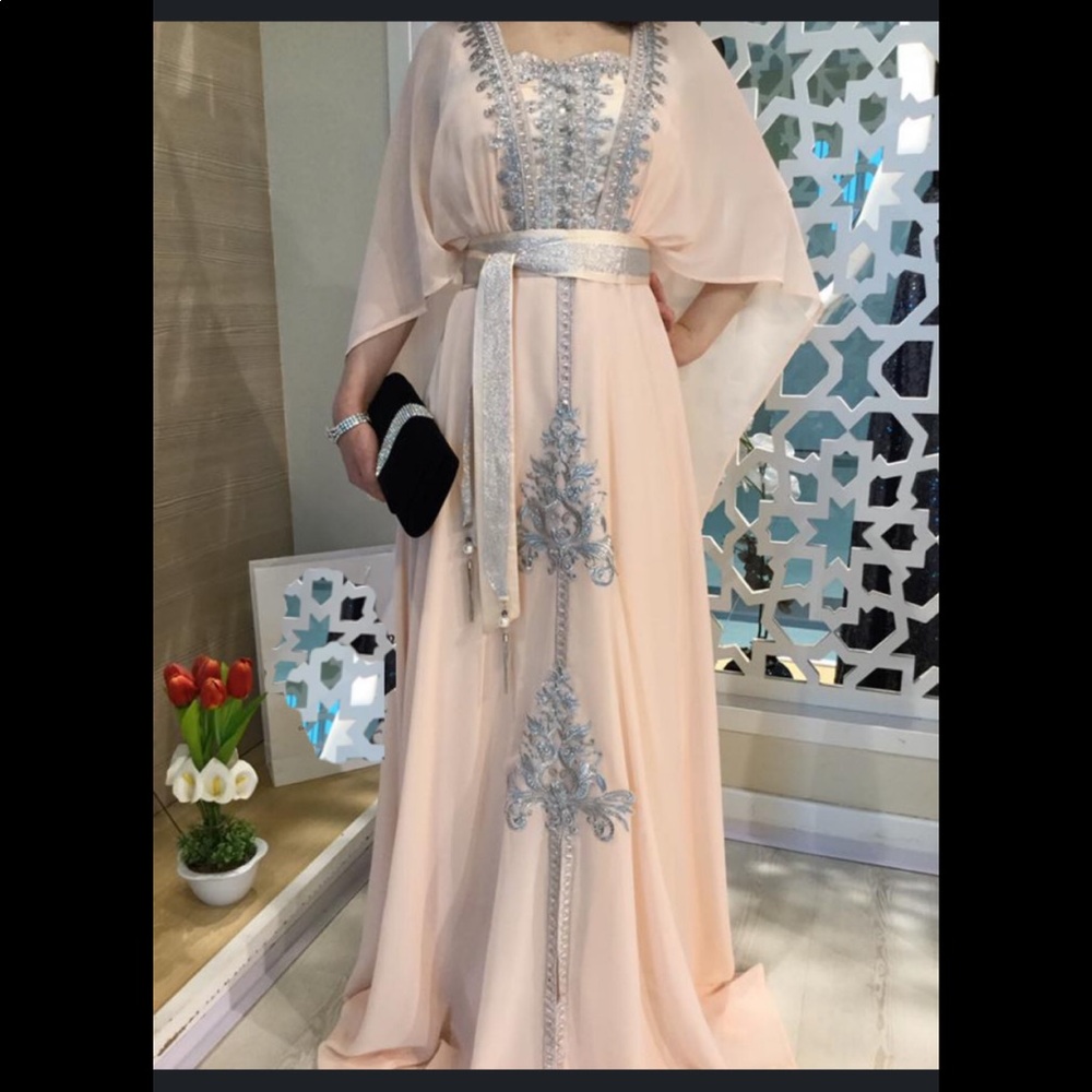 silk georgette caftan all sizes